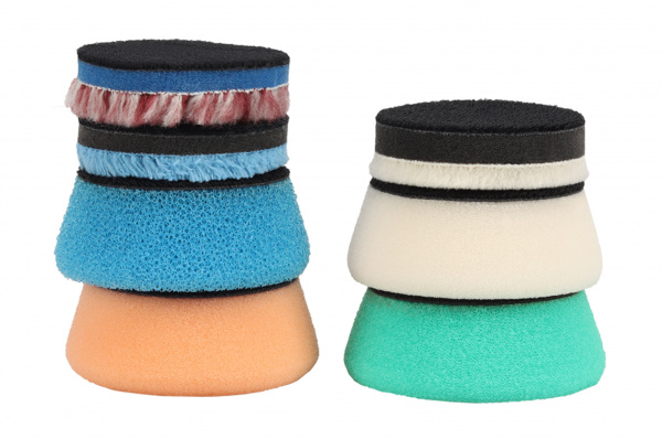 50mm Pads Set Набор полировальных кругов 50мм для машинки Glosswork Pro Micro Polisher